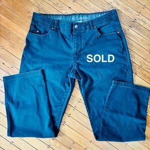 SOLD - Columbia Sportswear Navy Jean Cut Pants